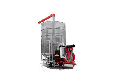 ZVPL-120 Portable Grain Dryer / Mobile Corn Dryer With 42 Ton Per Day Multiple Fuel Option