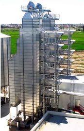 Continuous Galvanized Corn 200 Ton/Day Mixed Flow Dryer
