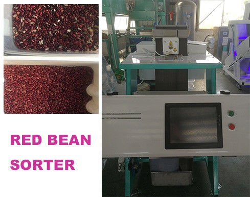 Small Red Beans CCD Color Sorter With Secondary Sorting Option