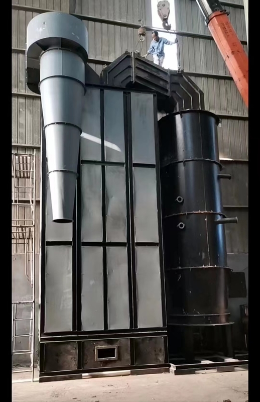 Automatic Running Indirect Biomass Rice Husk Furnace with 2,000,000 Kcal/h heat