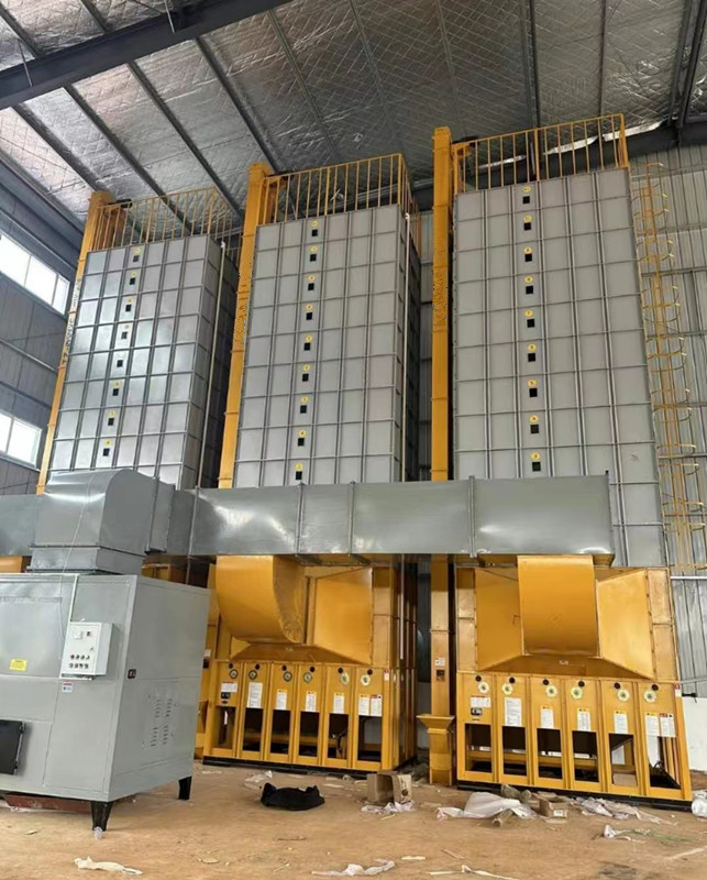 Steel Energy Saving Paddy Dryer Machine Grain Dryer 90 Ton/Batch