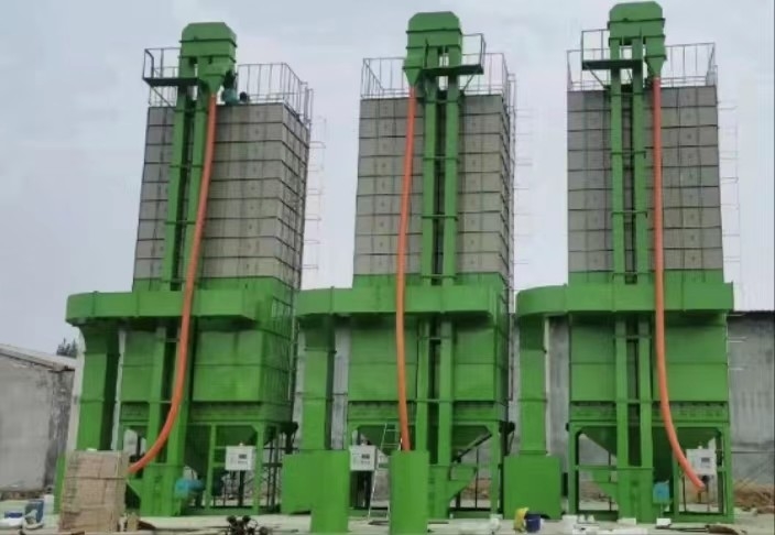 Paddy Grain Drying Equipment Low Temperature Grain Dryer 90 Tons /Batch