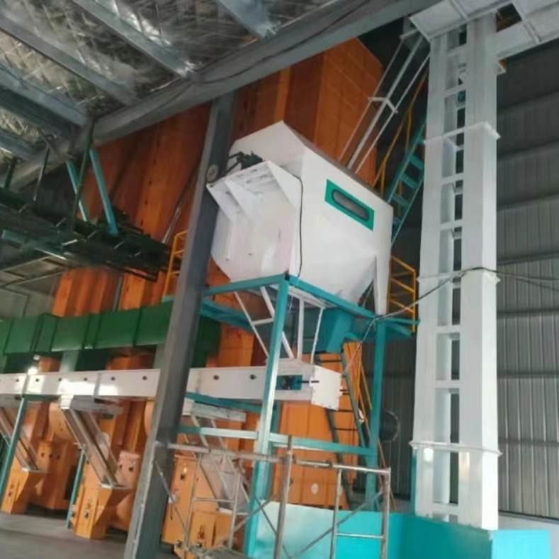 Drum Rice Processing Machine Pre Cleaner For Grain Drying Plant With 30 Tons/Hour