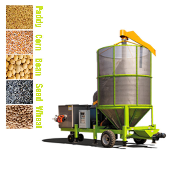 ZVM9 Portable Grain Dryer / Mobile Corn Dryer With 20 Ton Per Day Multiple Fuel Option