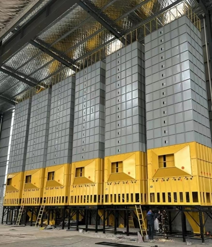 Large Capacity, Low Crushing Rate, Low Temperature Dryer For Corn Or Soybeans