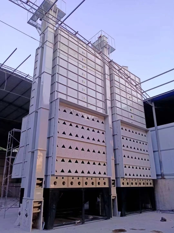70 Ton Per Batch Mixed Flow Dryer Low Crushing Rate, No Auger Fast Drying For Corn