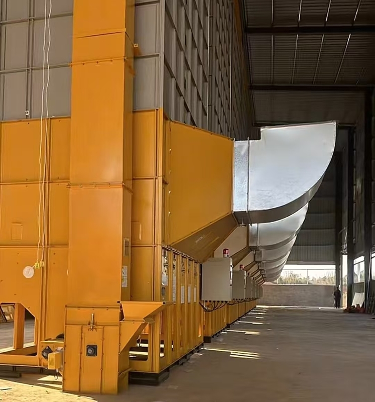 240 Tons Per Batch Of High-Efficiency, Low-Breakage Corn Dryers