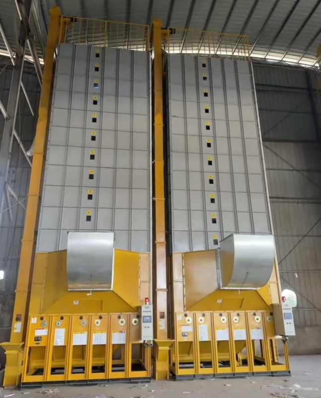 Seed Wheat Corn Rice Grain Dryer 70 Tons/Batch Capacity Hot Air Temperature 60-130°C 16.603kw
