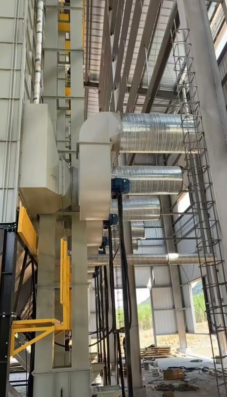 Seed Wheat Corn Rice Grain Dryer 70 Tons/Batch Capacity Hot Air Temperature 60-130°C 16.603kw