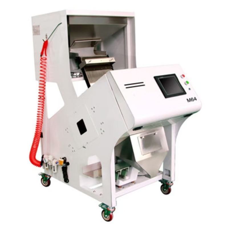 600 Kg Per Hour 64 Channel High Resolution Camera CCD Color Sorter For  Sunflower Seeds