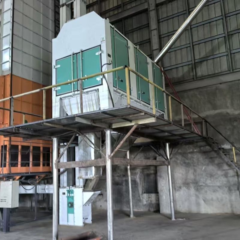 50 Tons Per Hour Corn Single-Layer Cylindrical Primary Cleaning Screen