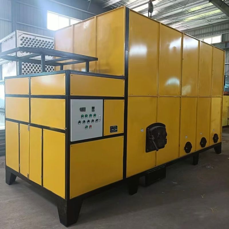 1.5 Million Kcal Biomass Pellet Furnace With Automatic Temperature Control And Automatic Feeding.