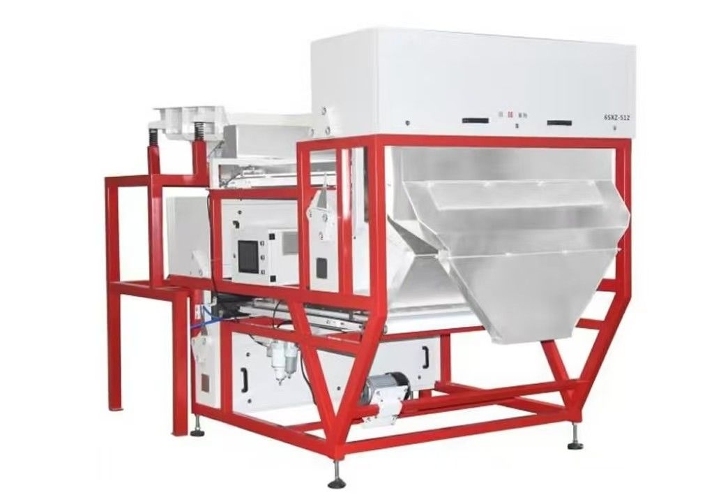 15 Tons Per Hour Double-Layer Crawler AI Deep Self-Learning Edamame Color Sorter