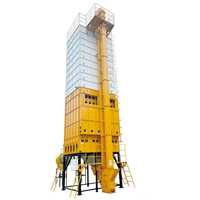 30 Tons Per Hour Up And Down Auger-Free Mixed-Flow Grain Dryer With High Efficiency