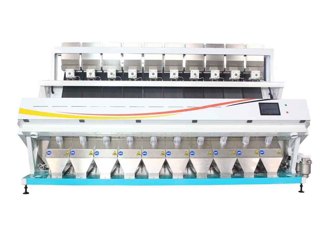 640 Channels Intelligent CCD Color Sorter Machine With 10 Ton Per Hour Capacity
