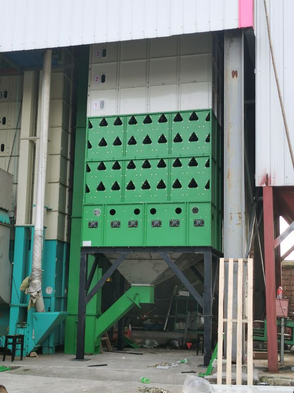 No Auger Type Mixed Flow Dryer 22 Ton Per Batch For Maize Paddy