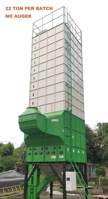 Cold Rolled Steel 22 Ton Per Batch Paddy Dryer Without Auger