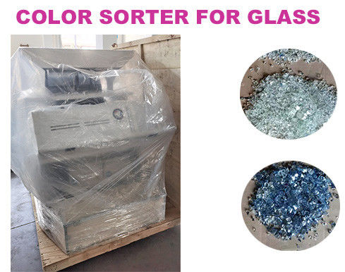 128 Channels 2 Chutes CCD Color Sorter Machine For Glasses