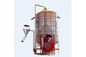 Fast Drying Speed Portable Grain Dryer / Portable Corn Dryer With Central Auger Elevator