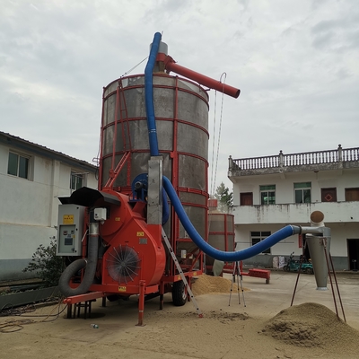27 Tons Per Batch of Intelligently Controlled Mobile Dryer