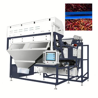 Ai Deep Learning Chili Track-Type Color Sorter,Automatic Chilli Cleaning Machine.