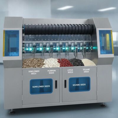 Crawler-Type Optical Sorter For Sunflower, Pumpkin, Lotus, Sesame Seeds & Agricultural Products