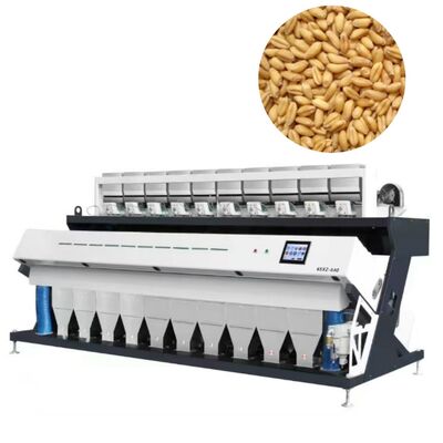 10-Chute 20 T/H High-Resolution Cereal Grain Color Sorter For Wheat, Corn And Grains.